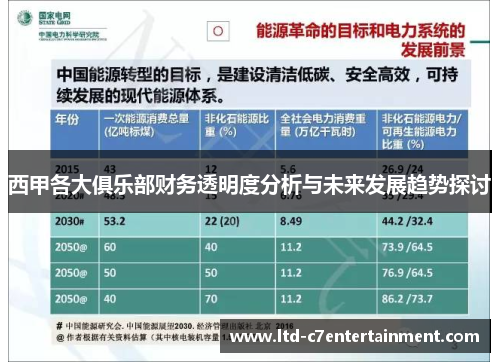 西甲各大俱乐部财务透明度分析与未来发展趋势探讨